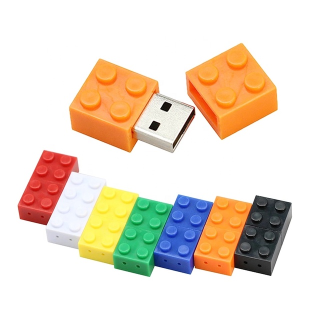 Creative Cool Gadgets Toy Brick USB Flash Drive Building Blocks Pendrive 8GB 16GB Gift Novelty USB Stick 32GB