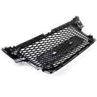 Pour Audi A4/S4 B8 RS4 2009-2012 Style Nid d'Abeille Calandre de Pare-chocs Avant Noire Version Européenne Grilles de Voiture 8KD853651