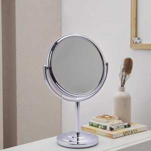 <span class=keywords><strong>Espejo</strong></span> de Maquillaje Simple OEM de Alta Definición 360 °   <span class=keywords><strong>Espejo</strong></span> de Vanidad Metálico Giratorio de Doble Cara para Dormitorio y Uso Doméstico - Product Image 6