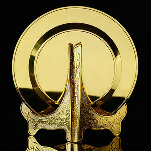 संयुक्त अरब अमीरात राष्ट्रीय कस्टम स्मारिका डिजाइन अनुकूलित जस्ता मिश्र धातु सामग्री सोना मढ़वाया धातु 3d प्लेट - Product Image 5