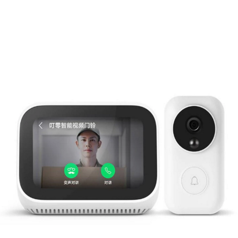 Xiaomi AIタッチスクリーンスピーカー デジタル表示アラームクロック