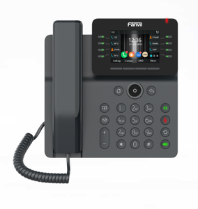 Téléphone IP VoIP SIP d'entrée de gamme <span class=keywords><strong>Fanvil</strong></span> X3, 2 lignes SIP, double PoE 10/100M, touches de ligne tricolores, audio HD, terminal PBX pour PME, bureaux et hôtels - Product Image 5