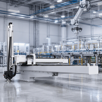 Robot Tiga Sumbu Kecepatan Tinggi untuk Transfer Komponen Injeksi Plastik, Lengan Robot Otomatis dengan Komponen Inti Motor & Gear