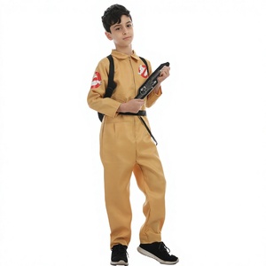 Disfraz de Halloween para Adultos y Niños, Uniforme de <span class=keywords><strong>Cazafantasmas</strong></span>, Disfraz de Cosplay, Poliéster, Unisex - Product Image 1