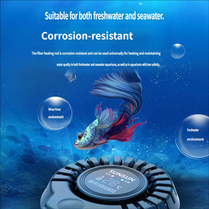 Calentador de Fibra de Carbono Infrarrojo SUNSUN <span class=keywords><strong>ARQ</strong></span>, Calentador Digital Sumergible para Acuarios, Controlador Externo, Pantalla LED, Apagado Automático - Product Image 2