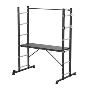Thiết kế mới khung thép Thang giàn giáo gấp đa mục đích giàn giáo nền tảng nhôm bước kết hợp thang - Product Image 2