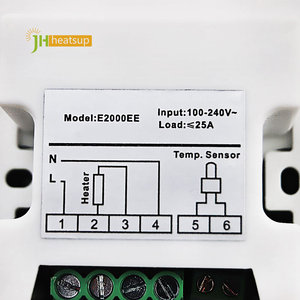 Thermostat <span class=keywords><strong>programmable</strong></span> pour <span class=keywords><strong>radiateur</strong></span> électrique avec télécommande JHheatsup 25A pour chauffage au sol et climatisation - Product Image 5