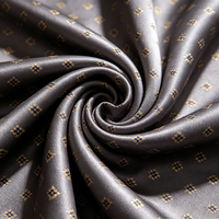 Vente en gros usine Tissu brocart tissé Dobby 100% Polyester 75D Teint Largeur 58/60 pouces pour doublure d'étui à lunettes pour garçons et emballage de lunettes