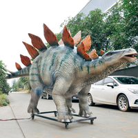 Modèle de dinosaure animatronique réaliste sur mesure, petit format, étanche, pour usage intérieur/extérieur, idéal pour les aires de jeux, les garderies et les centres commerciaux