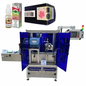 EU Stamp Duty Tax Labeling Machine Automatic Electronic Atomization Rod Tax Sticker Machine For 10ml Gorilla Bottle