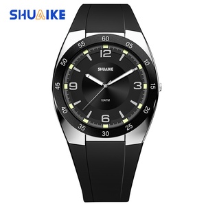 Montre Homme SHUAIKE 963 à Quartz Sport Lumineuse avec Alarme, Logo Personnalisé, Boîtier en Acier Inoxydable de Luxe, Résistante à l'Eau, Bracelet en Caoutchouc - Product Image 6