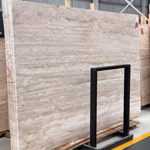 Losas de Mármol Travertino Turco de Piedra Natural Pulida Moderna y Única del Mejor Proveedor, Azulejos de Gran Formato para Interiores/Hotel/Villa - Product Image 5