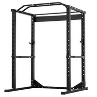 Station de musculation multifonction en acier, Power Cage, Rack à Squat, Équipement d'exercice de musculation, Crossover à câbles, Smith Machine