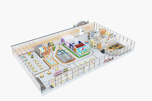 Kira kapalı yumuşak oyun oyun ekipmanı plastik slayt köpük topu çukur yumuşak oyun topu çukur oyun topu havuzu kapalı oyun alanı - Product Image 4