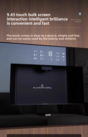 Machine de purification et de chauffage électrique sans réservoir encastrée en acier inoxydable, avec robinet intelligent autonettoyant, pour usage domestique et hôtelier
