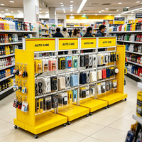 Présentoirs Pop-up, Étagères Double Face pour Minimarché, Accessoires de Présentation de Produits pour Magasins, Gondoles Métalliques pour Supermarché