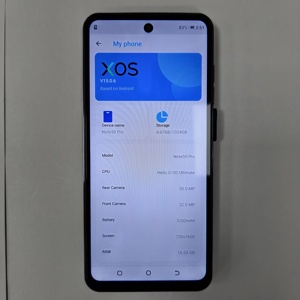 Hot Note50Pro 5G รุ่นสองซิม ปลดล็อคทั่วโลก โทรศัพท์มือถืออัจฉริยะ กล้องสวย ถ่ายวิดีโอได้ รองรับภาษาสเปน/ฝรั่งเศส - Product Image 1