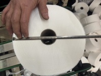 Machine de découpe automatique de rouleaux de papier toilette pour salle de bain, machine à scier les rouleaux de papier toilette