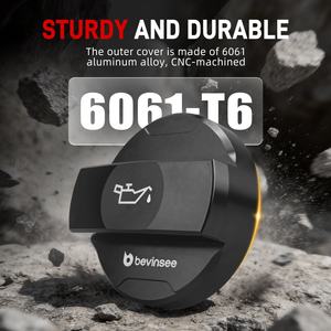 Kit de Repuesto de Tapa de Depósito de Aceite de Motor BEVINSEE EA211 para VW Golf MK5 MK6 MK7 MK8 <span class=keywords><strong>1.0</strong></span> <span class=keywords><strong>TSI</strong></span> 1.2 <span class=keywords><strong>TSI</strong></span> 1.4 <span class=keywords><strong>TSI</strong></span> - Product Image 2