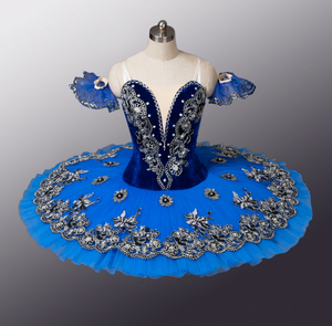 Tutu de Ballet pour Fille Robe Tutu Colorée en Tulle à Volants au <span class=keywords><strong>Crochet</strong></span> Personnalisée par Oiseau Bleu pour Enfant et Adulte Professionnel - Product Image 1