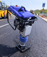 Compacteur de sol de haute qualité de type 125, compacteur, moteur à essence, cric sautant, compacteur de haute qualité et fiable