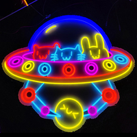 Enseigne néon 3D à lettres canal, éclairage LED RGB pour hôtel, enseignes publicitaires murales intérieures