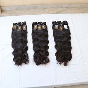 วิกผมแท้ลอนธรรมชาติแบบหลวมม้วนเป็นลอนยาวสำหรับคน100% อินเดียกัมพูชา - Product Image 2