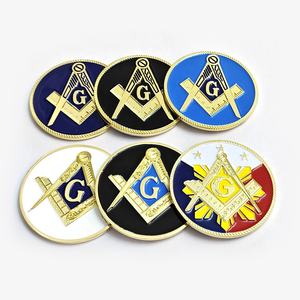 Emblema Personalizado de Maçom para Carro, Distintivo de Metal de 2 Polegadas, Lembrança, Fornecimento de Fábrica por Atacado, Emblema Automotivo - Product Image 6