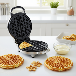 ชุดทำวาฟเฟิลเวสต์มาร์ค 3 แบบ เครื่องทำวาฟเฟิลรูปดอกกุหลาบ พร้อมที่แขวนลวด อุปกรณ์ทำขนม - Product Image 3