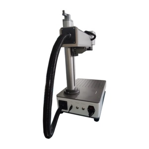Portable Desktop Type Fiber Laser Marking Engraving Etching Printing Machine for Metal <b>Plastic</b> Easy to Carry 20W/30W/50W - Product Image 5