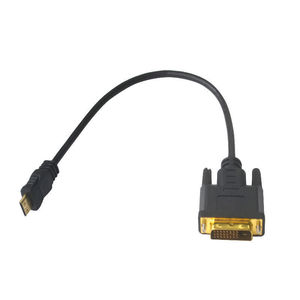 Câble adaptateur Mini HDMI vers DVI 24+1 mâle 0,3 m pour connexion HDMI d'ordinateur portable - Product Image 2