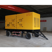 Groupe électrogène insonorisé sur rail de 300 kW à 500 kW pour démolition, certifié ISO9001, pour usage industriel