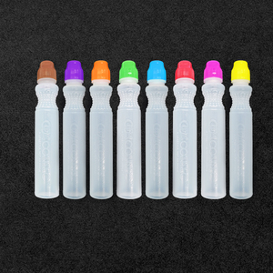 Mẹo Vải Trống Graffiti Marker, Hộp Đựng Sơn Bằng Nhựa Mềm Với 15 Mm <span class=keywords><strong>Sponge</strong></span> <span class=keywords><strong>Tip</strong></span> Bán Lẻ Bingo Marker Doodle <span class=keywords><strong>Pen</strong></span> - Product Image 5