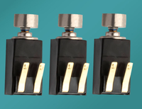 Moteur vibrant micro-électrique à cylindre brossé avec support pour téléphones portables et montres