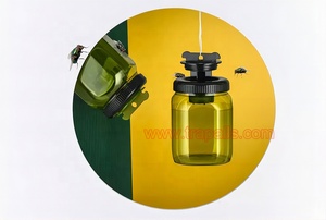 Piège à mouches suspendu de grande taille pour jardin extérieur, outil de capture d'insectes et de mouches domestiques - Product Image 6
