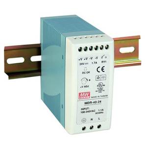 มีนเวลล์ MDR-40-24 24V แหล่งจ่ายไฟแบบสวิตชิ่งเอาต์พุตเดี่ยว 85-264V อินพุต AC - Product Image 3