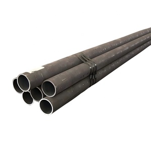 API X52 Pe/CT 12m Sch 160 Dilas 4\" Sch. Harga Pipa Baja Karbon Seamless Galvanis Grade Q235 40 5L Per Meter - Product Image 1