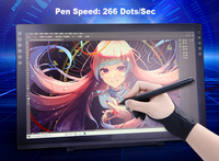 USB & DVI Interface tablette LCD écran tactile stylo moniteur nouvel outil de dessin graphique pour dessin sensible à la pression