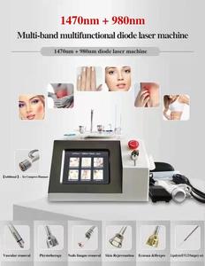 <span class=keywords><strong>Láser</strong></span> de diodo profesional de 980nm y 1470nm para belleza y cuidado personal Lifting <span class=keywords><strong>facial</strong></span> sin dolor y liposucción para barbilla Doble - Product Image 4