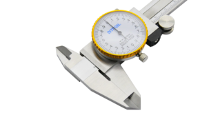 หน้าปัดคาลิเปอร์โลหะสแตนเลสพร้อม<span class=keywords><strong>นาฬิกา</strong></span>150มม. 200มม. เครื่องวัดความกว้างของหน้าปัดคาลิเปอร์ความละเอียด0.02มม. - Product Image 3