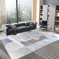 Dsermer Hochwertiger Nordischer Luxus-Teppich Einteiliger Teppich Heimteppich Waschbarer Flächenteppich für Wohnzimmer