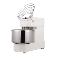 Mélangeur à spirale 10L, 4kg de farine, panneau de commande numérique, mélangeur à spirale silencieux, équipement de boulangerie en acier inoxydable, produit très vendu