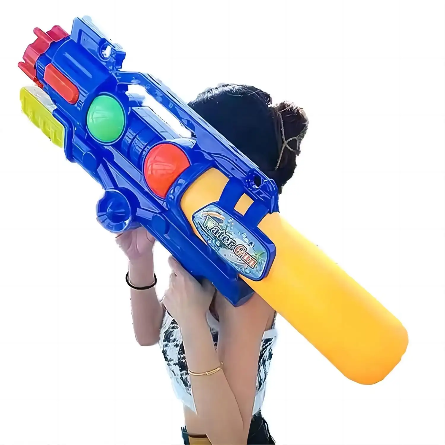 Hoge Druk Krachtige Volwassenen Waterpistool Groot Plastic Waterspuitpistool Speelgoed Voor Water Besprenkeling Festival