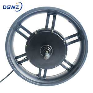 Moteur de moyeu de roue arrière pour vélo à pneus larges 20 pouces 20x4 20x4.0, 48V 52V 60V 72V 1000W 1500W - Product Image 4