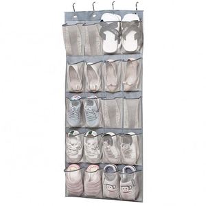 Over the Door Hanging <b>Shoe</b> Rack and Organizer 12 Pockets 6 Pairs for Men and Women <b>Shoes</b> - Product Image 1