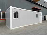 Casa Contenedor Modular de Acero Prefabricada de Lujo, Desmontable, para Camping, Apartamentos y Hoteles, 20 pies/40 pies
