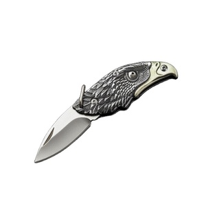 Couteau Eagle, lame D2, couteau de poche, acier inoxydable, manche sculpté, nouvelle collection, couteau de camping en plein air, personnalisé - Product Image 1
