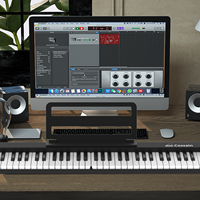 Orgue électronique portable en gros d'usine, instrument de musique, piano électrique, clavier de piano à 61 touches pour enfants, piano noir