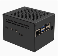 Placa de Gestión de Energía UPS para Raspberry Pi 5 X1205-C1, Excelente Disipación de Calor, Carcasa de Aleación de Aluminio, Módulos y Kits Electrónicos