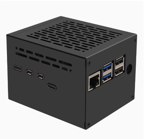 บอร์ดจัดการพลังงานสำรอง (<span class=keywords><strong>UPS</strong></span>) สำหรับ Raspberry Pi 5 รุ่น X1205-C1 พร้อมเคสโลหะอะลูมิเนียมระบายความร้อนได้ดีเยี่ยม โมดูลอิเล็กทรอนิกส์และชุดอุปกรณ์ - Product Image 1